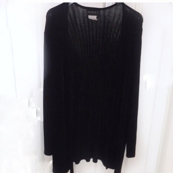 Linda Lundstrom Sweaters - (Vintage) long, silky light-weight cardigan